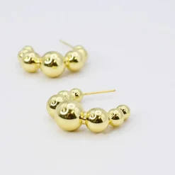 Bubble Hoop Earrings