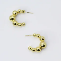 Bubble Hoop Earrings