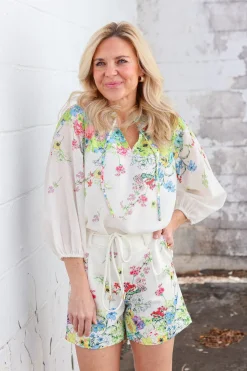 Bursting Garden Blouse