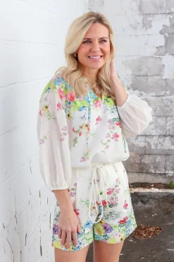 Bursting Garden Blouse
