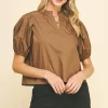Carmen Puff Sleeve Top