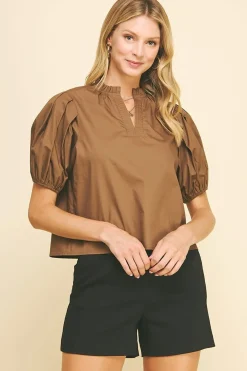 Carmen Puff Sleeve Top