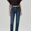 Charlotte High Rise Straight Jeans