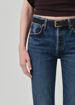 Charlotte High Rise Straight Jeans