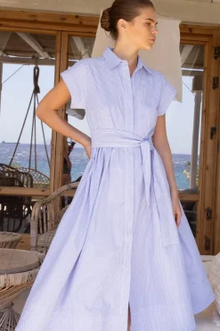 Chatham Belted Shirt Dress