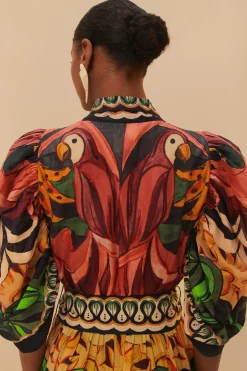 Coconut Tree Flow Dress