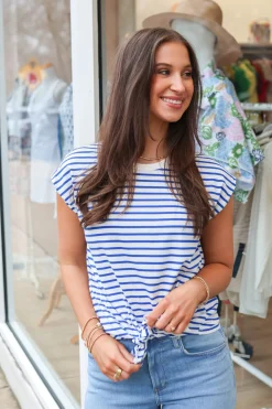 Dorinda Stripe Tee