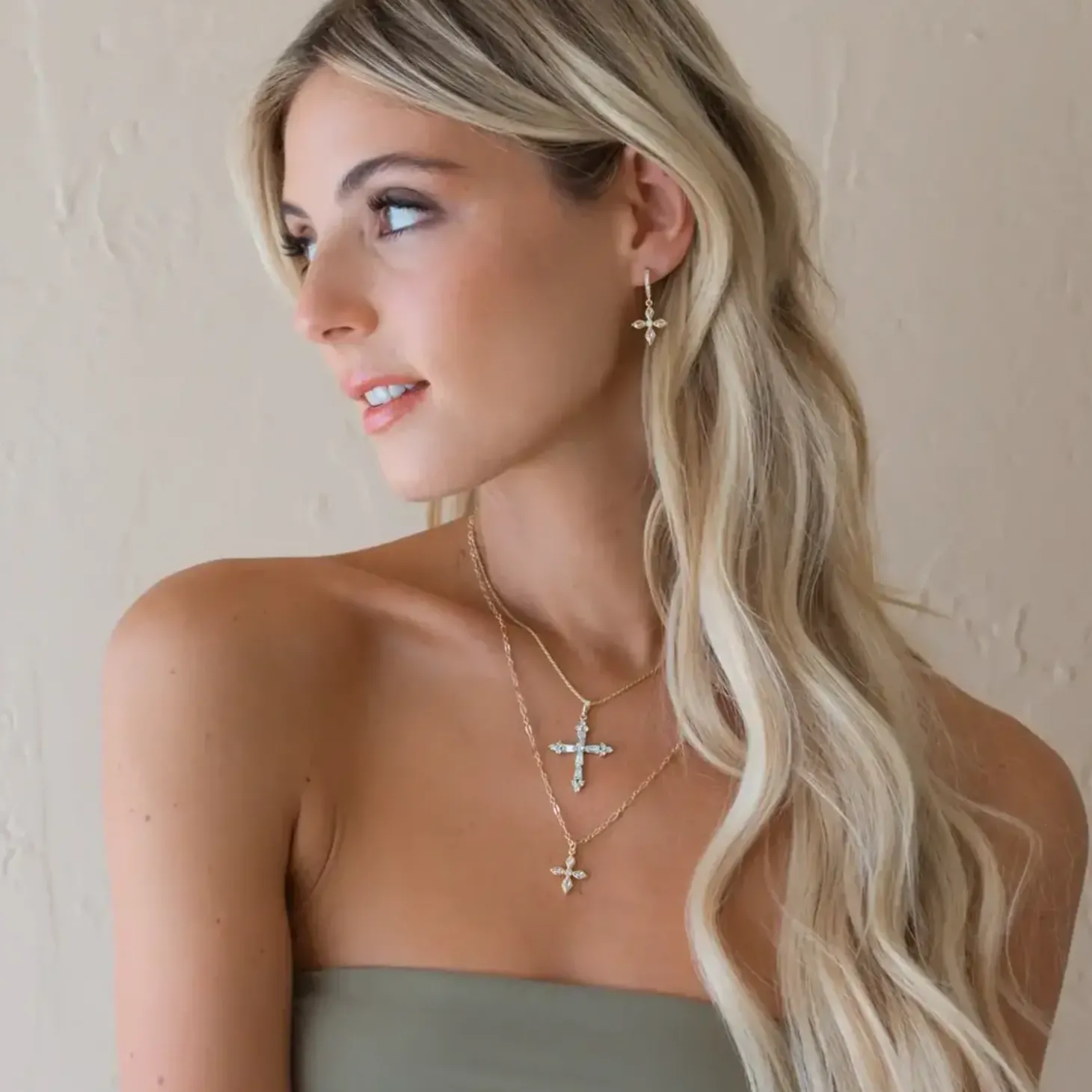 Duchess Cross Necklace