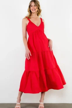 Eliza Tiered Maxi Dress