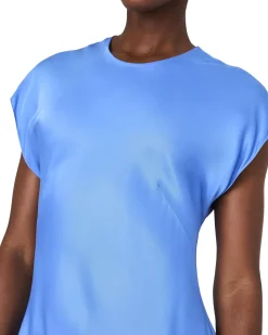 Ennis Satin Midi Dress