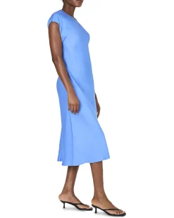 Ennis Satin Midi Dress