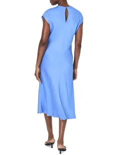 Ennis Satin Midi Dress