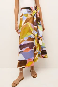 Estine Wrap Skirt