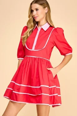 Grace Collared Dress