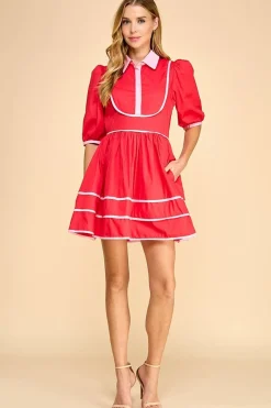 Grace Collared Dress