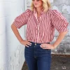 Jill Puff Sleeve Top