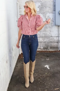 Jill Puff Sleeve Top