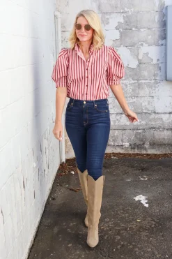 Jill Puff Sleeve Top