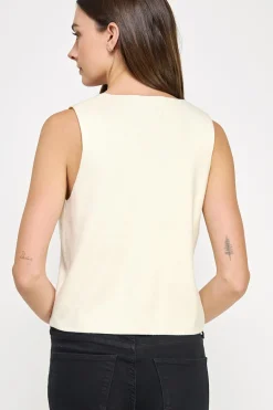 Lila Embroidered Knit Top