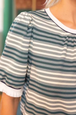 Mona Stripe Knit Top