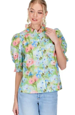 Painted Garden Blouse