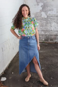 Painted Garden Blouse