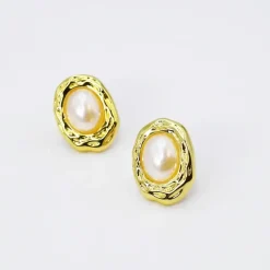 Pearl Bean Earrings