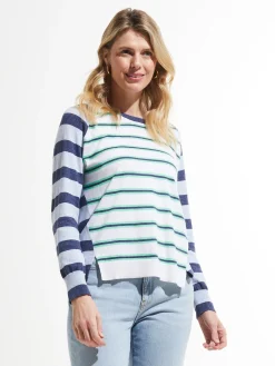 Raglan Stripe Sweater
