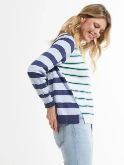 Raglan Stripe Sweater
