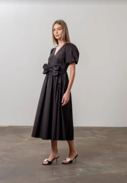 Ronnie Bow Midi Dress