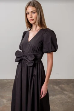 Ronnie Bow Midi Dress