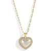 Sweetheart Pearl Necklace