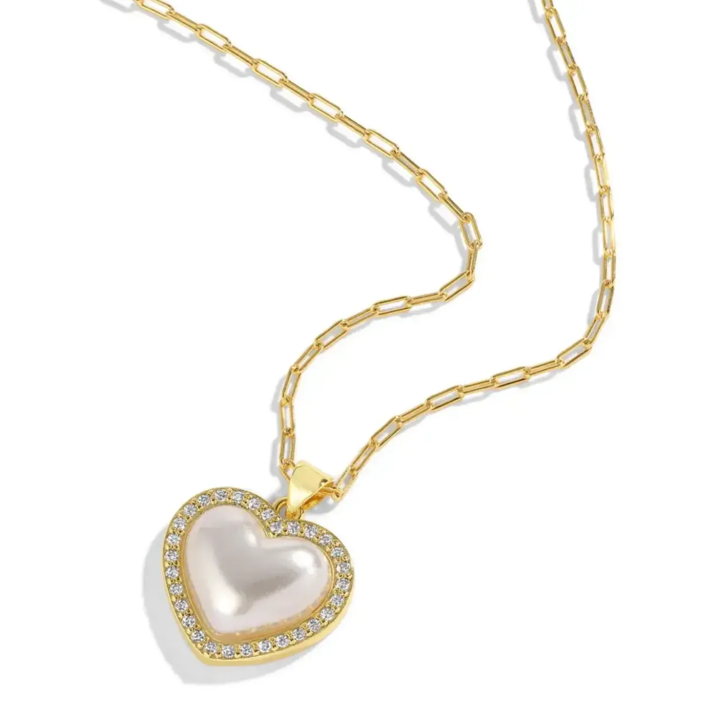 Sweetheart Pearl Necklace