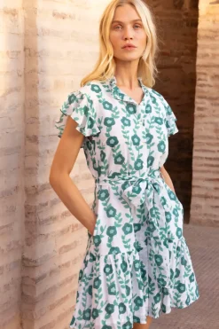 Toscana Ruffle Dress