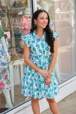 Toscana Ruffle Dress