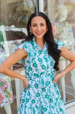 Toscana Ruffle Dress